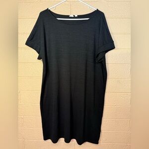 GAP Black Short Sleeve Women's dress